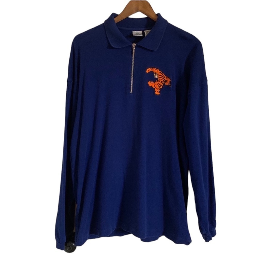 Disney Unisex Blue Fleece Tiger Embroidered